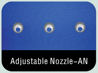 천덕트, 패브릭덕트, 취출구 타입, Nozzle